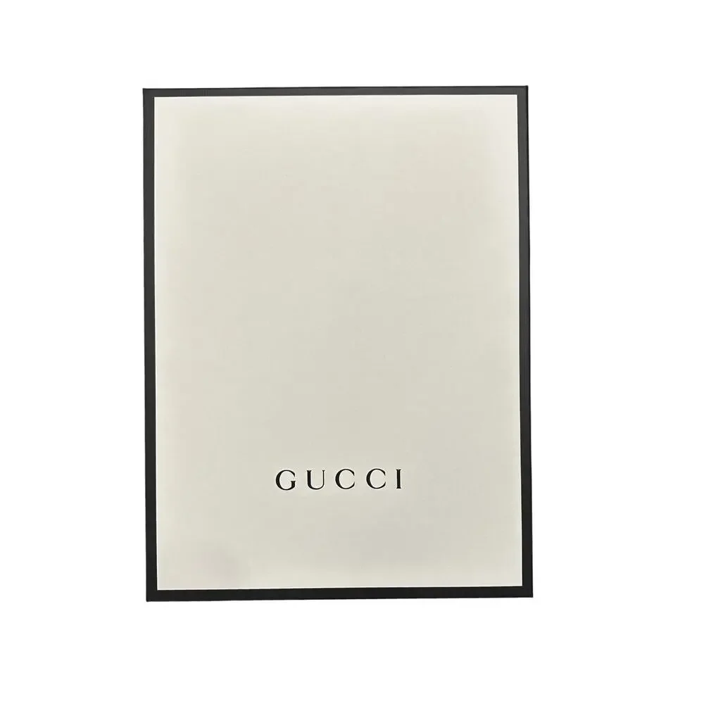 Gucci black pebbled